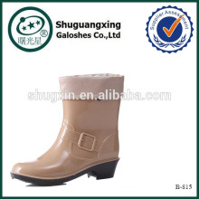 High Heel Rubber Galoshes for Winter B-815